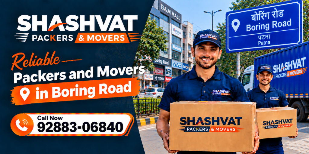 Packers and Movers in Boring Road