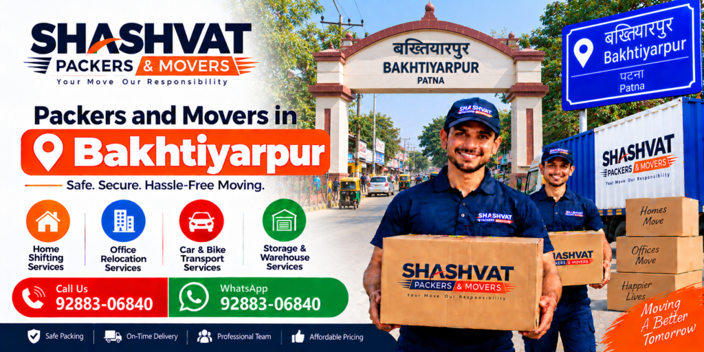 Packers and Movers in Bakhtiyarpur