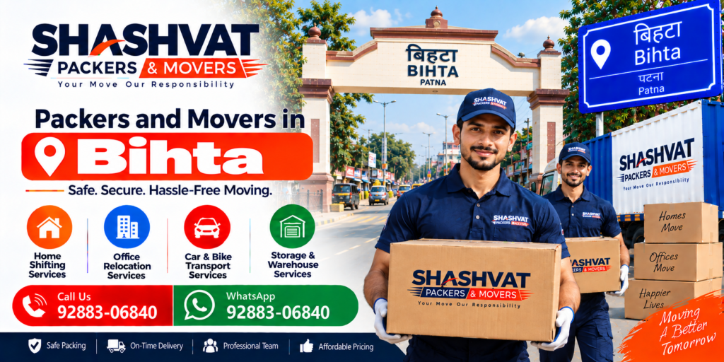 Packers and Movers in Bihta