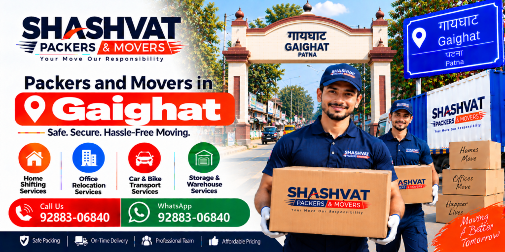 Packers and Movers in Gaighat