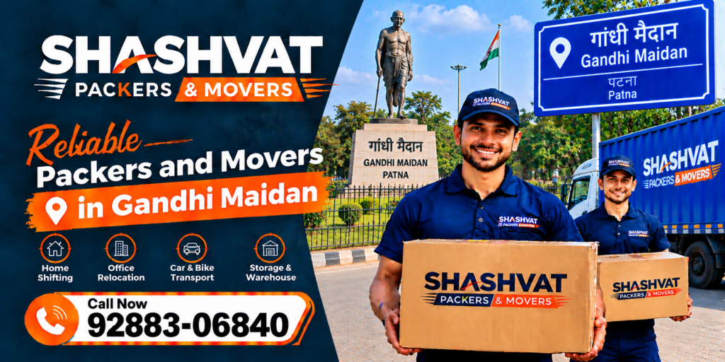 Packers and Movers in Gandhi Maidan
