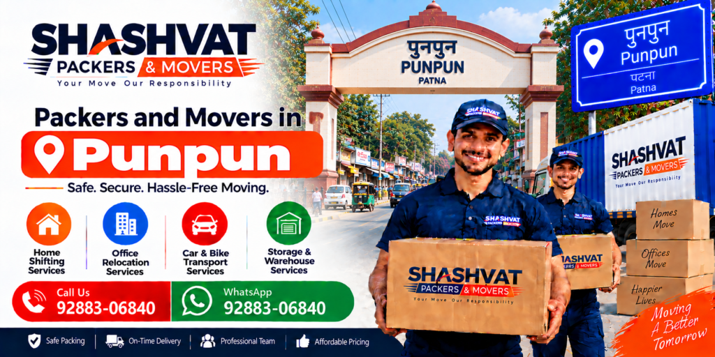 Packers and Movers in Punpun