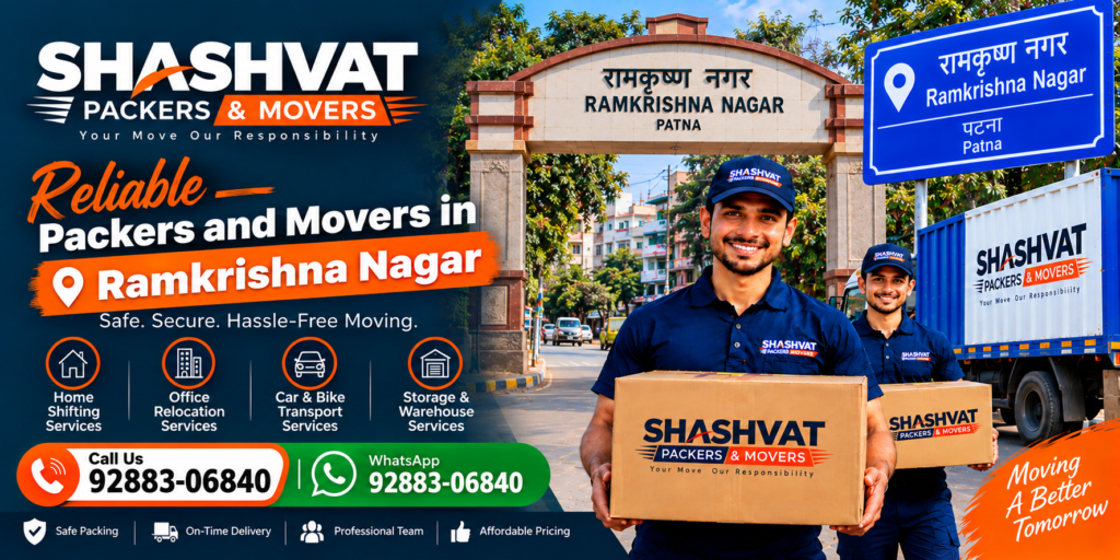 Packers and Movers in Ramkrishna Nagar