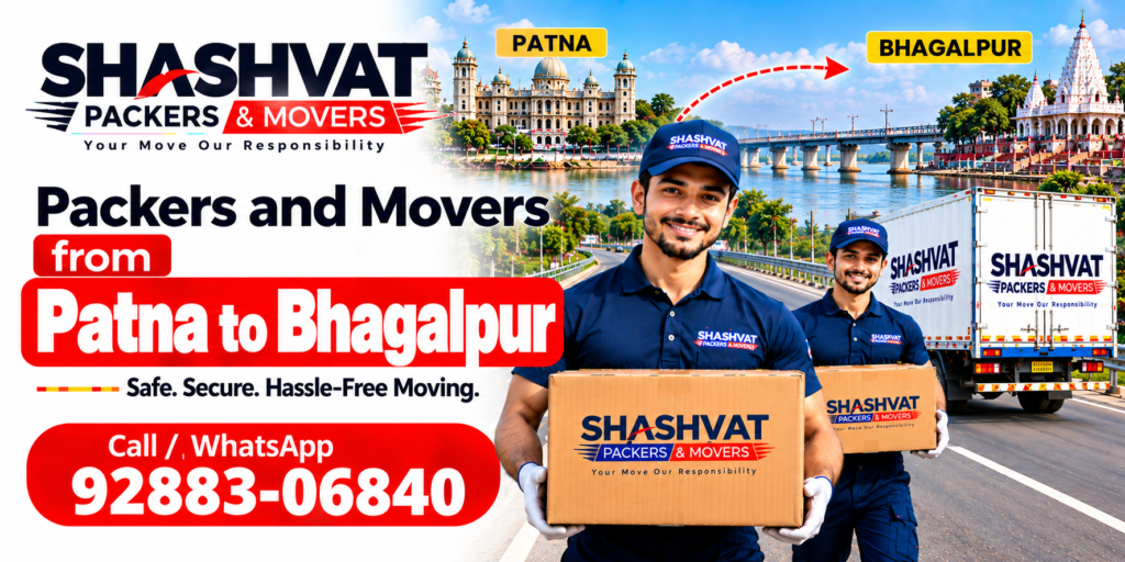 Packers and Movers from Patna to Bhagalpur
